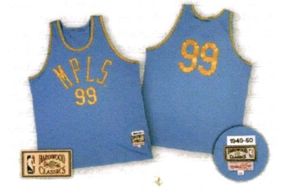 Mitchell & Ness George Mikan 1949-50 Minneapolis Lakers Authentic