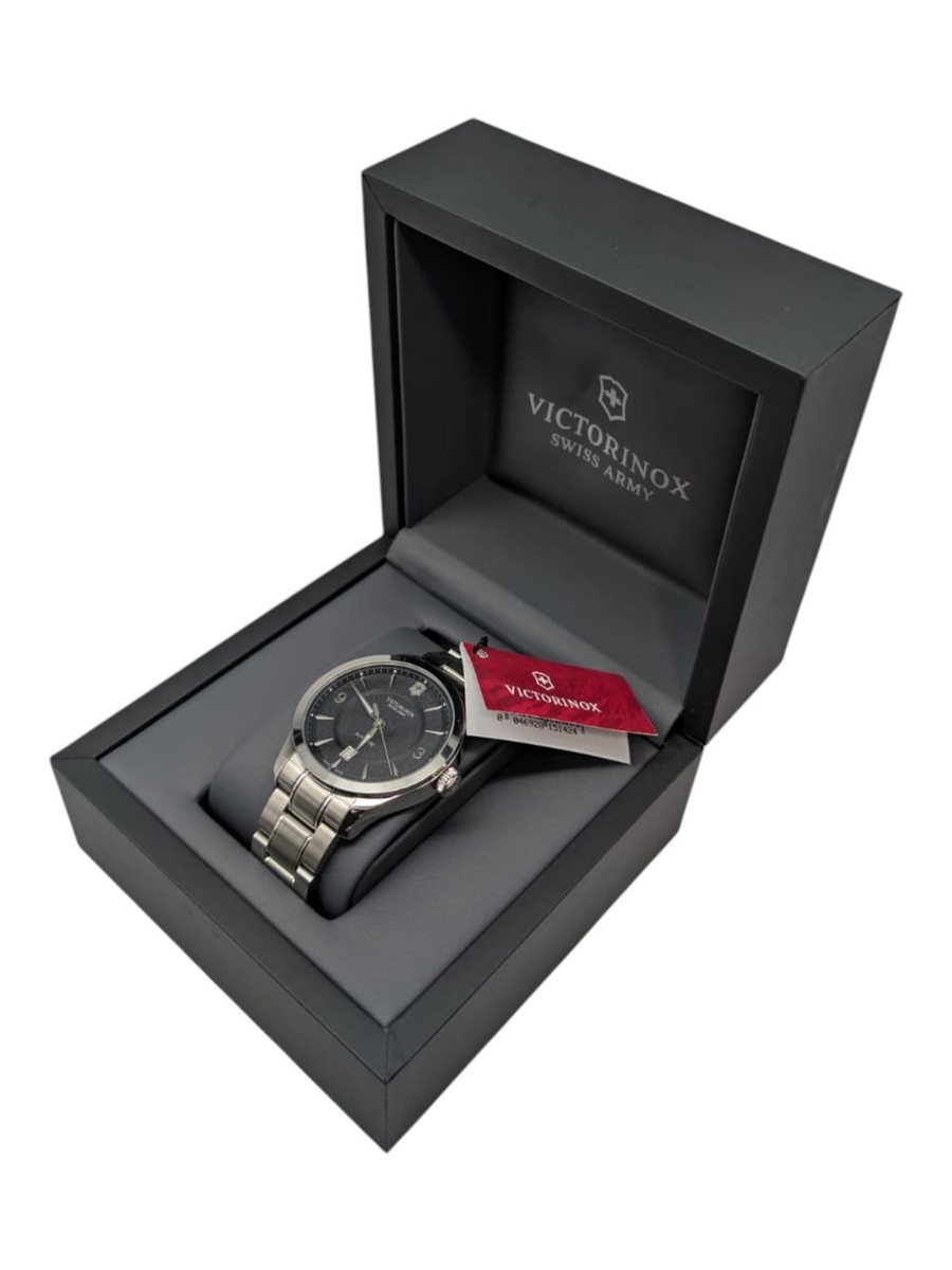 Victorinox Alliance Mechanical Automatic Watch Black 40 Mm V241898