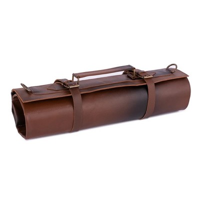 Handgefertigte 4 Taschen Leder Messerrolle, Werkzeughalter, Aufbewahrungstasche