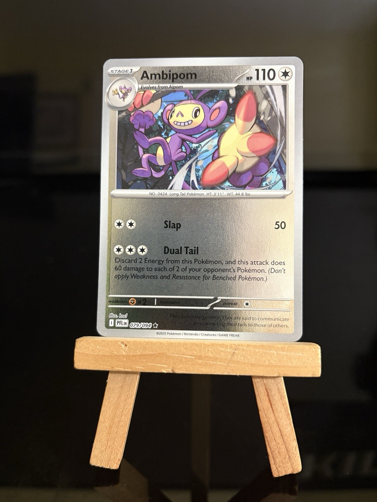 AMBIPOM 079/094 Phantasmal Flames NM - Reverse Holo Rare - Pokémon TCG Card