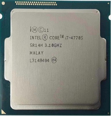 Intel Core i7-4770S FCLGA1150 SR14H 3.10 GHz 4C/8T 8MB 5GT/s 65W CPU Processor