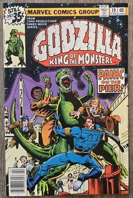 GODZILLA #19 COMIC BOOK (MARVEL, 1979) BRONZE AGE 8.0 VF