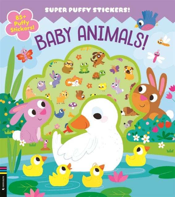 Baby Animals 85+ Puffy Stickers by Maggie Fischer (Paperback Book)