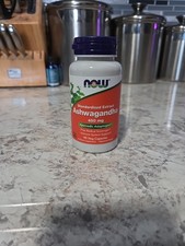 NOW Foods 450 mg Ashwagandha Extract Veg Capsule - 90 Count, New, Exp. 11/28