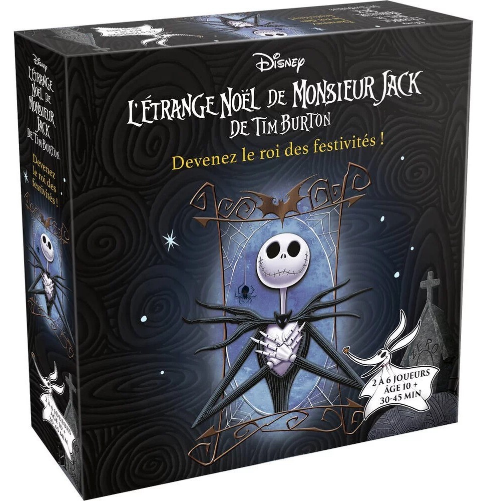 Jeux de société L'étrange Noël de Monsieur Jack version grand format en carton durable