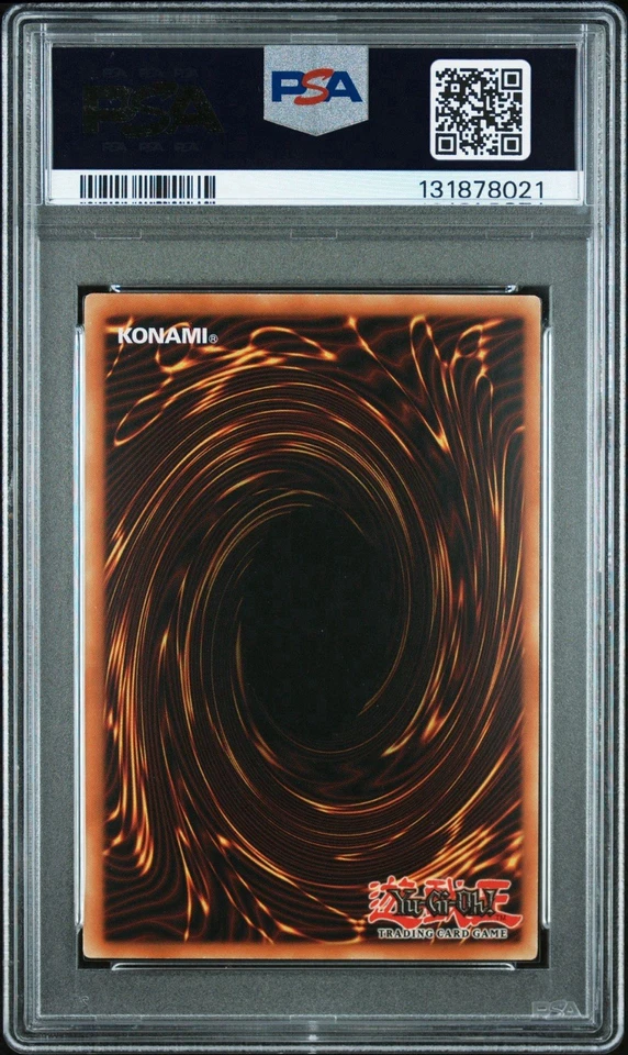 2008 Yu-Gi-Oh! Shiba-Warrior Taro Anniversary Pack YAP1 Limited Ultra Rare PSA 8 - Image 2 of 2