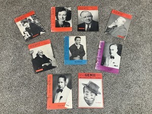 Lot Of 9 Genii Magazine 1945