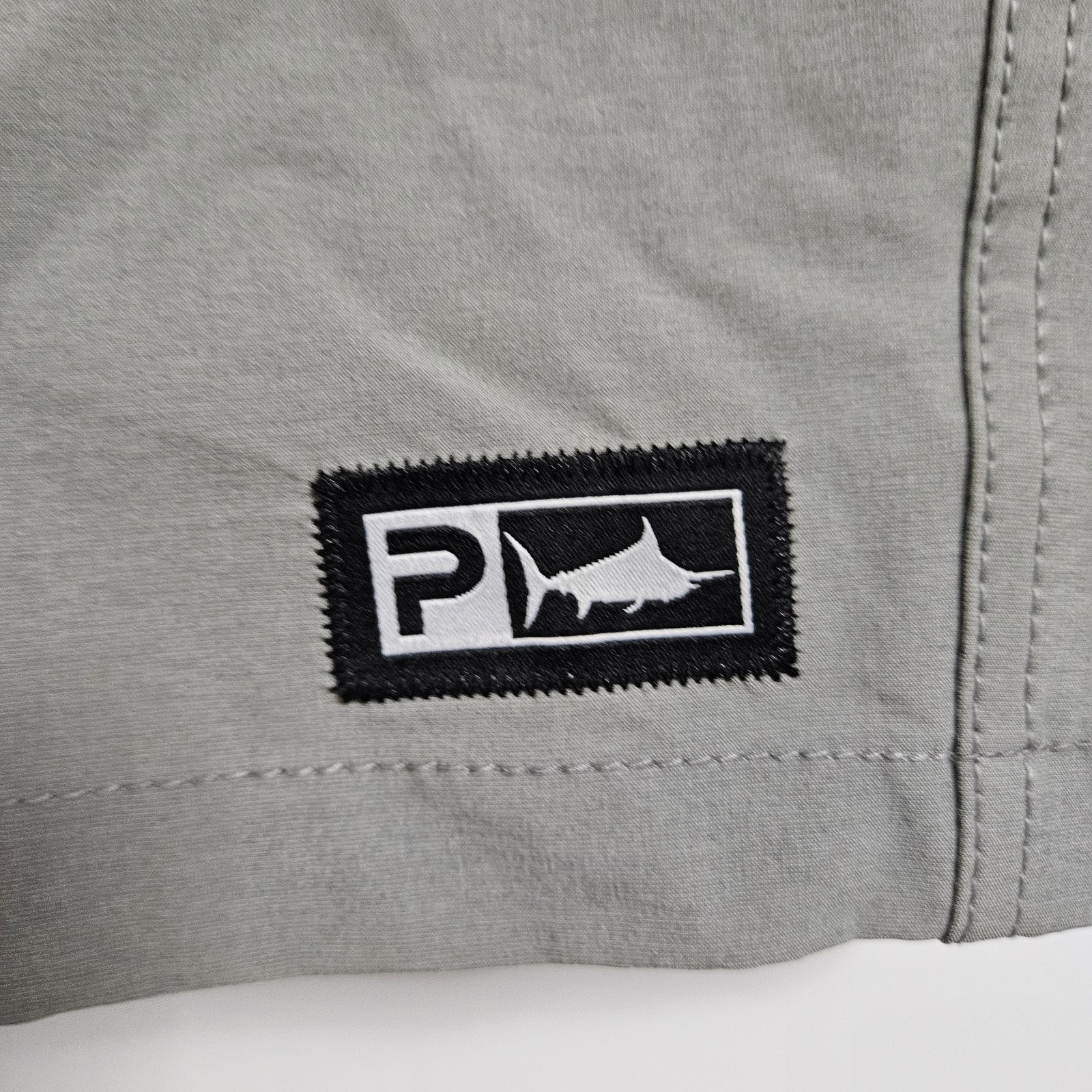 Pelagic High Performance Gray Quick Dry Shorts Me… - image 4