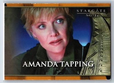 2004 Rittenhouse Stargate SG-1 Season 6 Amanda Tapping #71