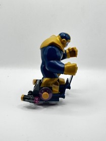 (L-1/2) LEGO&reg; Minifigure Marvel Thanos sh230 Dark Blue and Pearl Gold from 76049