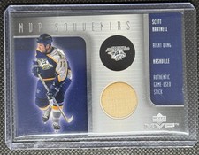 2001-02 Upper Deck MVP Souvenirs #S-SH Scott Hartnell Game-used Stick Relic