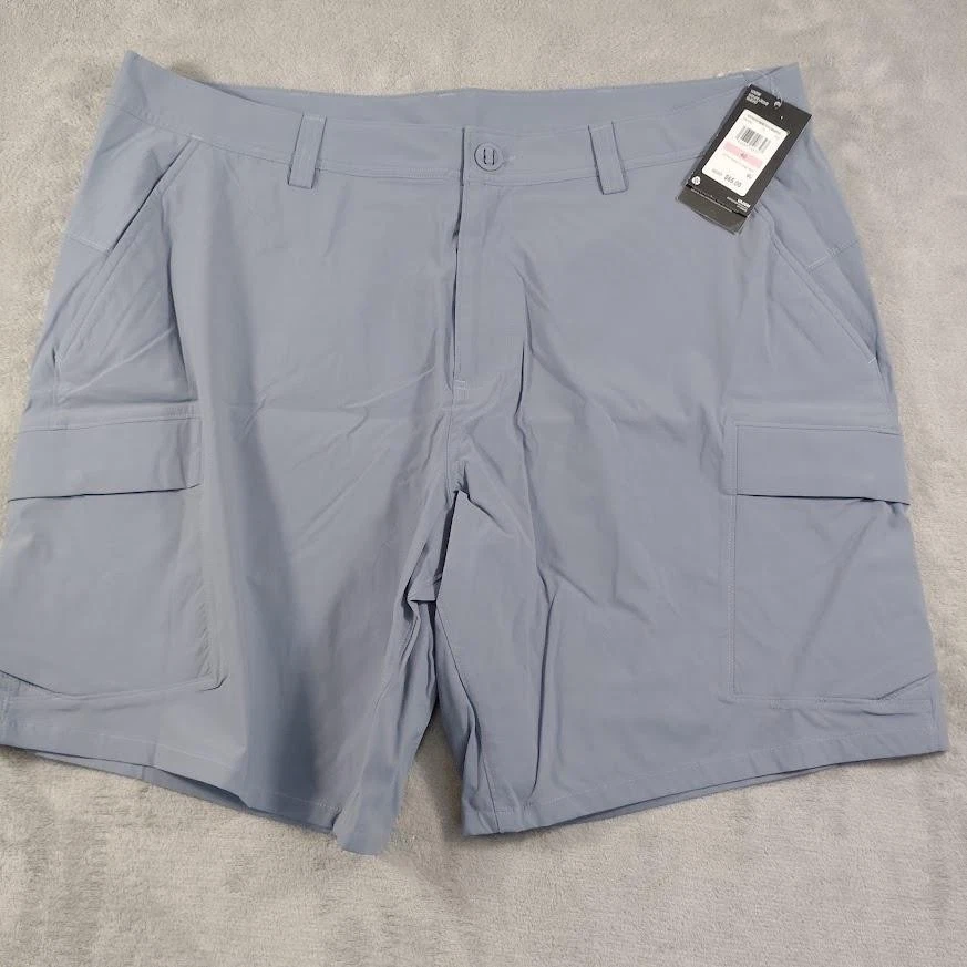 Under Armour UA Fish Hunter 2.0 Cargo Shorts Mens Size 40 Blue Gray UPF50+ Nylon
Opens in a new wind