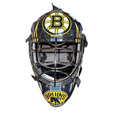 Franklin GMF1000 Boston Bruins Hockey Mask USED/WORN