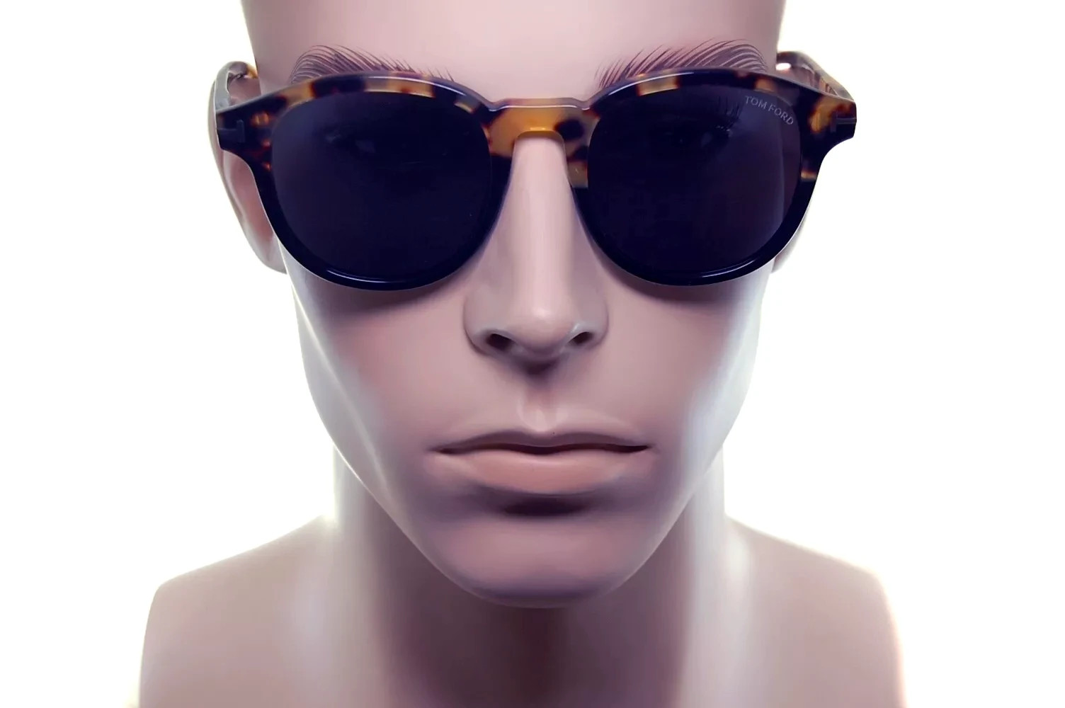 TOM FORD JAMESON Men Sunglasses TF752 56A Round Square TORTOISE BROWN BLACK GREY image 2