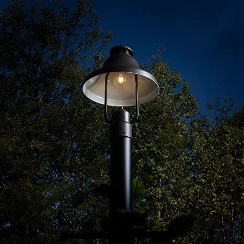  31336-BZ Bayport-DS Post Lanterns, Bronze  15.25in H Brown - Picture 4 of 7