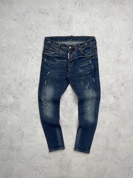Men Dsquared² Jeans Navy Denim 33 / L / 48 #3M3P