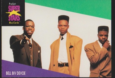 1991 Pro Set SuperStars MusiCards #110 Bell Biv DeVoe