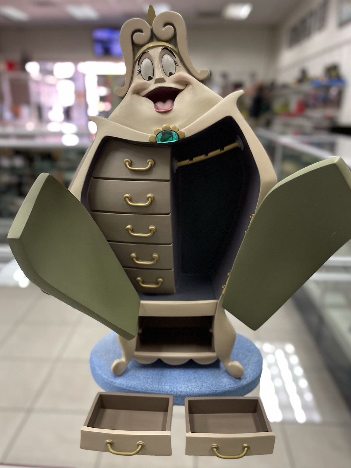 Disney WDCC Beauty and the Beast Wardrobe "You'll Look Ravishing in This One"