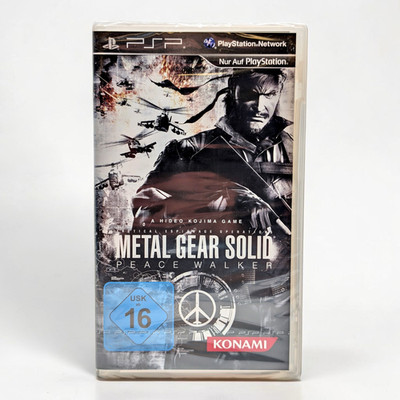 Metal Gear Solid Peace Walker PSP Sony PSP Neu OVP Sealed
