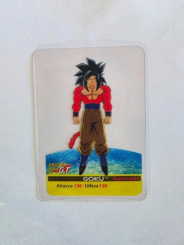 DRAGON BALL GT CARTE GIOCO LAMINCARDS COLLEZIONE GOKU N 35