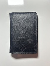 Louis Vuitton Monogram Eclipse Organizer de Poche M60502 Black Card Case
