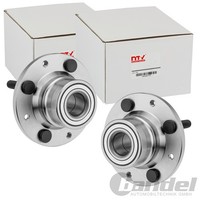 2X NTY RADLAGER-SATZ Hinten Beidseitig Passend FÜR Mitsubishi Carisma Colt