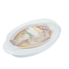 Cuiseur Vapeur Pour Micro-ondes Panier Cuit Bateau À Avec Couvercle