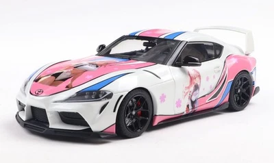 TOYOTA GR SUPRA SOLIDO WORKS ITASHA WHITE 2024 - 1:18 Solido voiture 1809008 - Photo 1/4