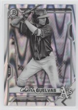 2021 Bowman Draft Chrome Black & White RayWave Refractor Brayan Buelvas 0l0m
