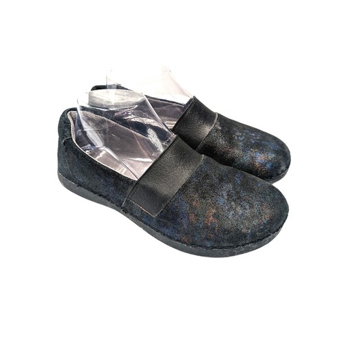 ALEGRIA Glee Ethers Multi-Colored Leather Clog Comfort Women's Size EU 37 US 6