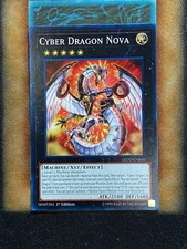 Yugioh Cyber Dragon Nova LEDD-ENB30 Common 1st Ed LP