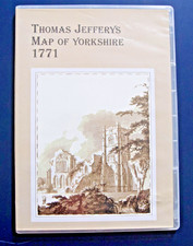 Thomas Jefferys Map of Yorkshire 1771 - digital images of the original Thomas Jefferys Map of Yorkshire 1771 - digital images of the original - Image 1