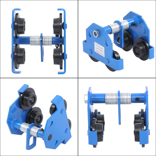 Carrello I-Beam 0,5 Ton Acciaio Lega Doppia Ruota I-Beam Flangia Larghezza 55-135mm - Foto 5 di 20