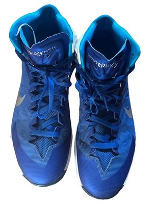 Nike Zoom HyperQuickness TB Game Royal Blue Athletic Sneaker 599420-401 Men 13