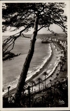 RPPC Nice La Baie des Anges view vintage postcard e149