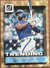 2022 Donruss Baseball Trending Texas Rangers #T-9  Adolis Garcia  /999 Cuba