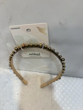Scunci by Conair Gold Beaded Headband