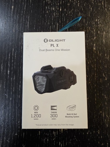 Olight PL X Tactical Weapon Light, 1200 Lumens, Dual Beams, Floodlight ...