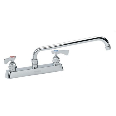 Krowne Royal Series 8'' Center Deck Mount Faucet 6'' Spout 15-506L