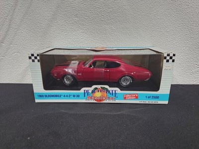 NEW 1969 OLDSMOBILE 442 W-30 1/18 ERTL AMERICAN MUSCLE PEACHSTATE CLUB DIECAST 