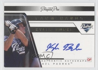 2006 TRISTAR Prospects Plus Farm Hands Gold 7/25 Kyler Burke #FH7 Auto 1h8