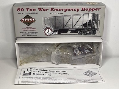 Proto 2000 Spur HO limitierte Auflage 50 Tonnen Kriegsnotwagen AT&SF #180703