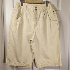 "NEW" Vintage Esprit Women's Bermuda Shorts High-Waist Size 42