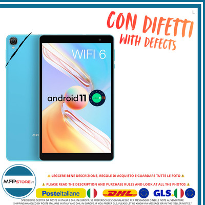 Tablet Kids Teclast P80T 4GB RAM 64GB Android 12 8 '' - Gebraucht Mit Defekt