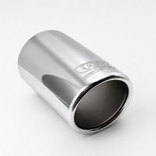 Auspuffblende Endrohr für VOLVO V60 in Sportauspuff Optik 70mm Edelstahl