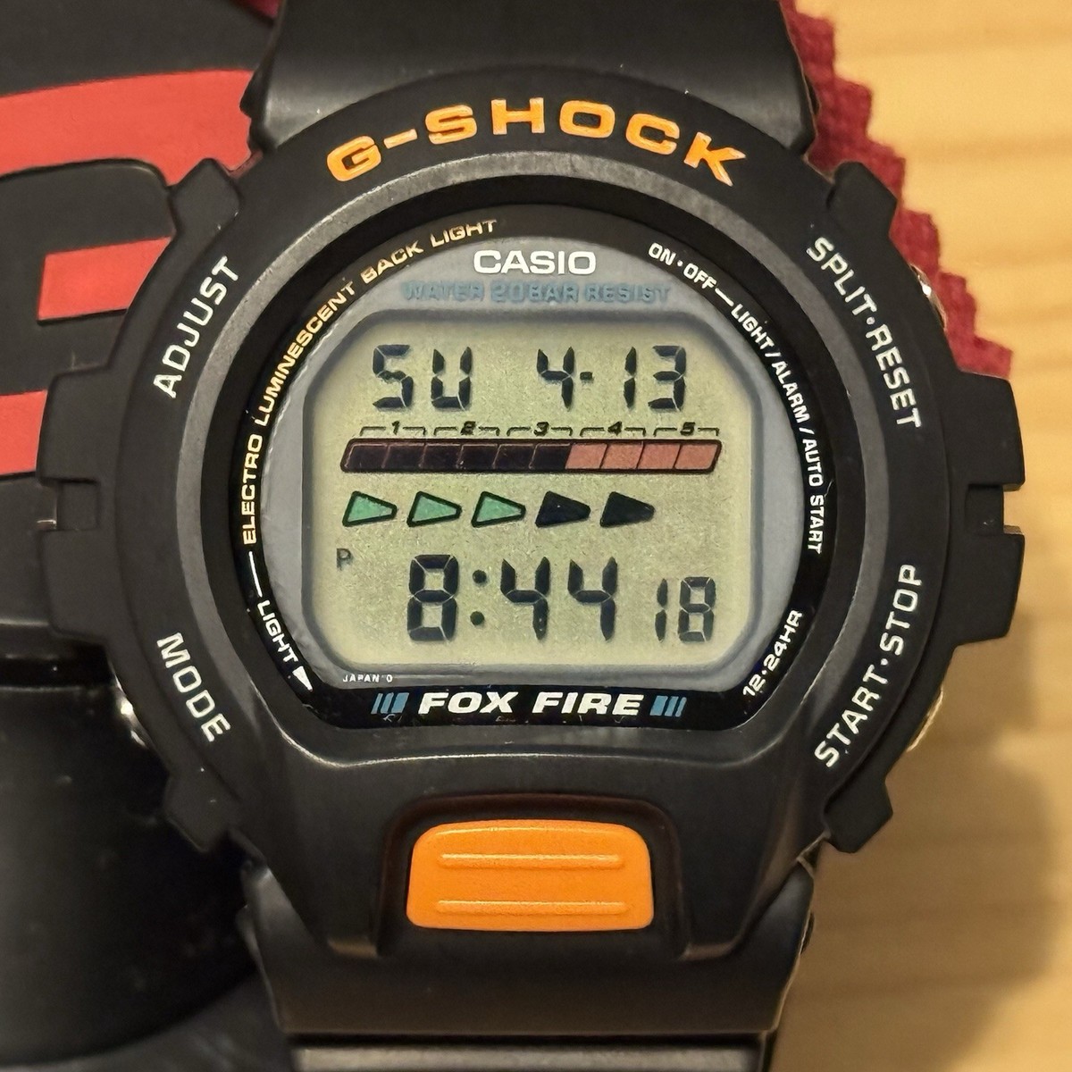 Casio G-Shock DW-6600B-1 NHK Japan M 1199 Fox Fire Men Casio G-Shock DW-6600B-1 NHK Japan M 1199 Fox Fire Men