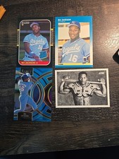 Bo Jackson Lot of 4 Cards Kansas City Royals Baseball Cards