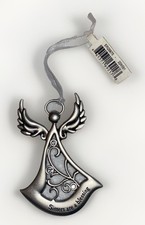  NEW GANZ Winged Angel CAR CHARM For Mirror/Purse Silver SISTERS ARE A BLESSING 