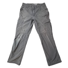 Carhartt Cargo Pants Mens 34x32 Gray Force Relaxed Fit Ripstop Work BN4200-M