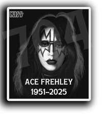 KISS  RIP Ace Frehley Sticker Decal free shipping